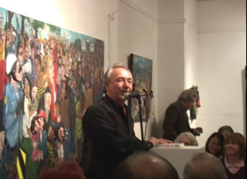 Will Durst Litquake XI Nancy Calef paintings