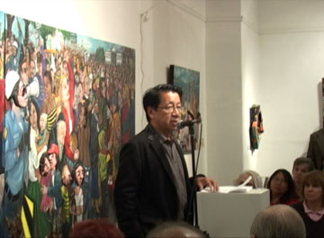 Ben Fong-Torres Litquake XI Paintings by Nancy Calef